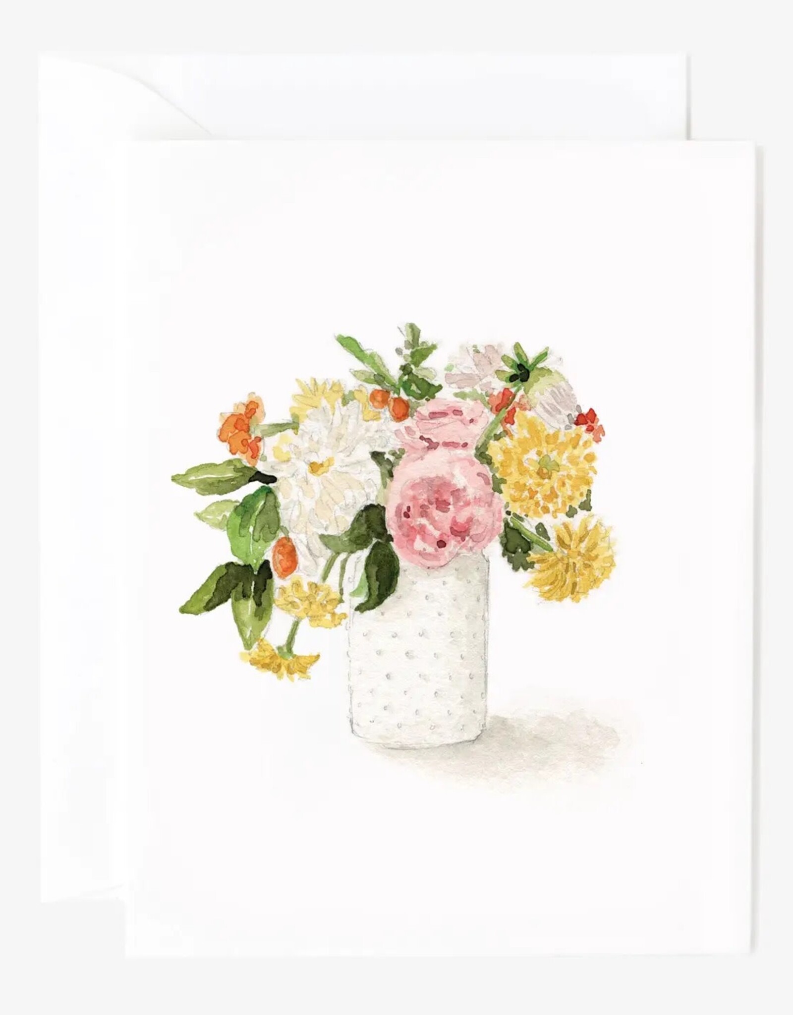 emily lex studio Hobnail Bouquet Notecards