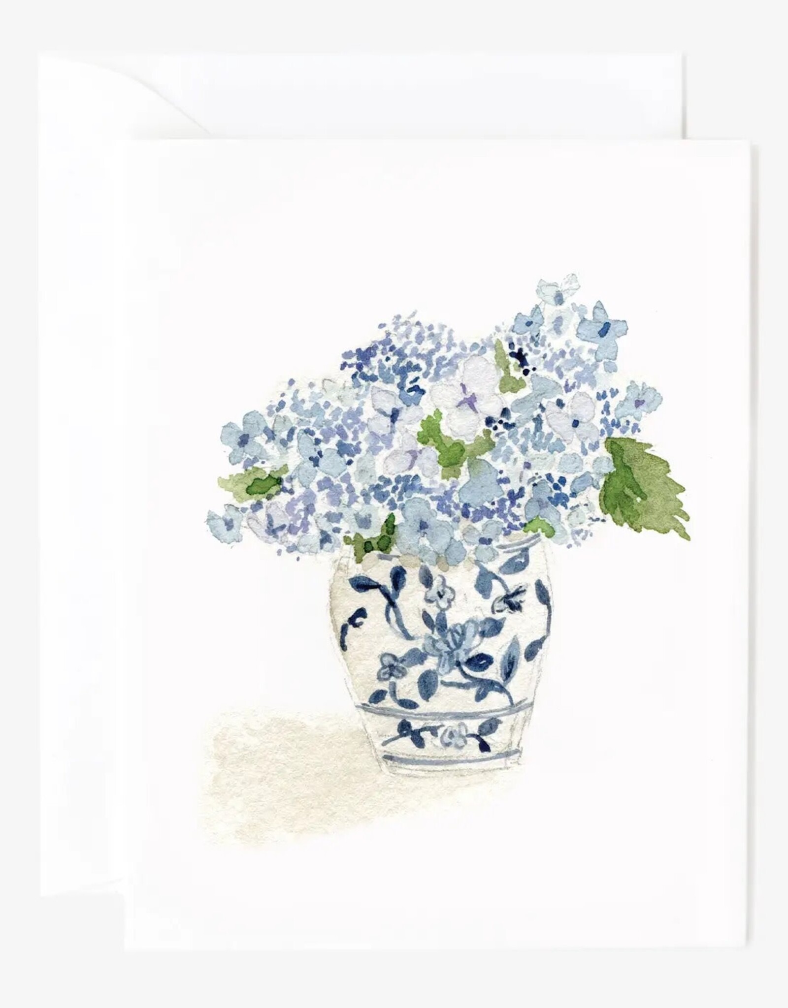 emily lex studio hydrangea bouquet notecards set
