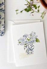 emily lex studio hydrangea bouquet notecards set