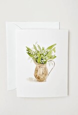 emily lex studio Lily of the Valley Notecards