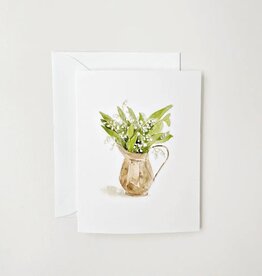 emily lex studio Lily of the Valley Notecards