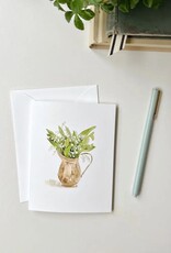 emily lex studio Lily of the Valley Notecards