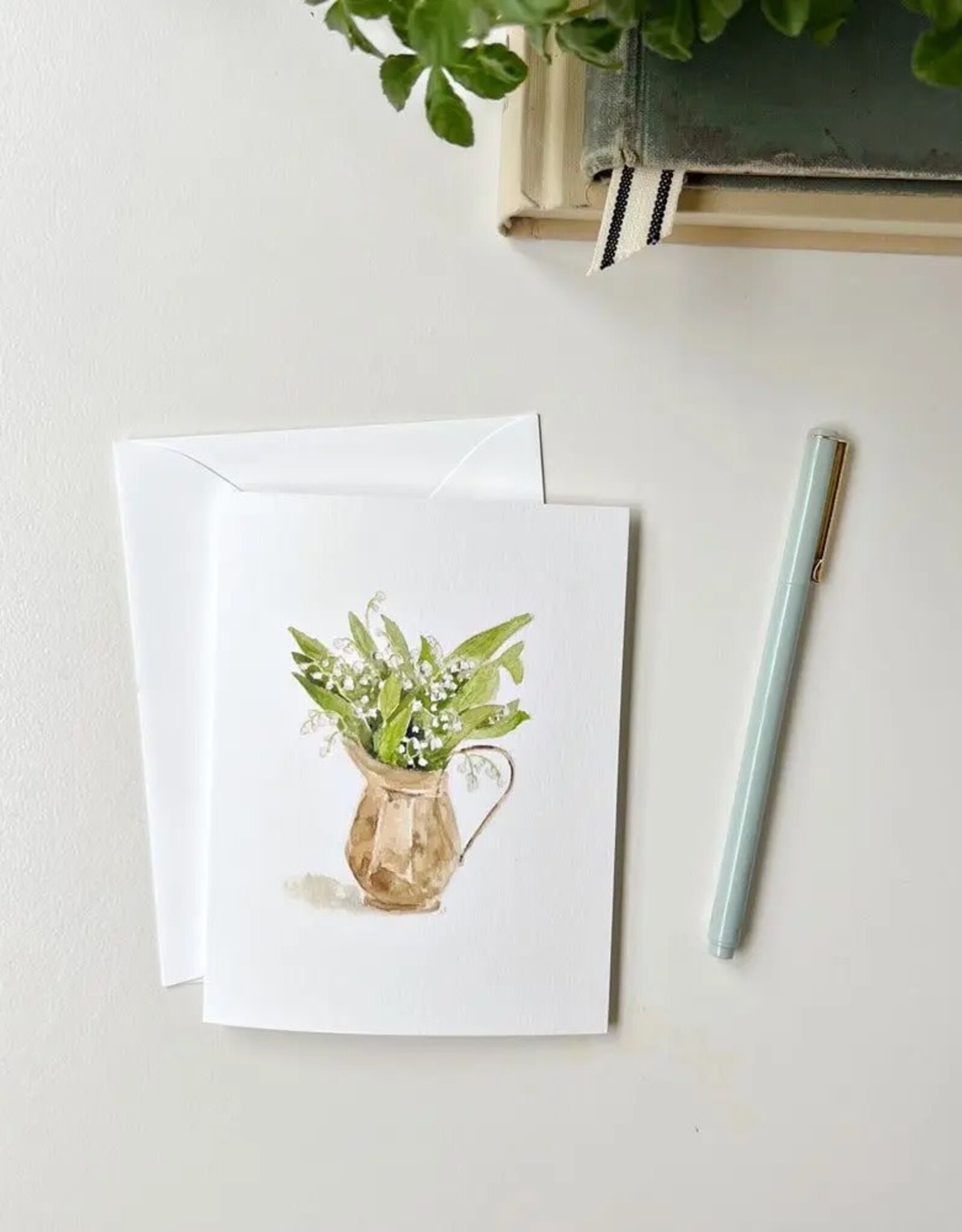 emily lex studio Lily of the Valley Notecards