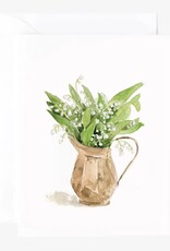 emily lex studio Lily of the Valley Notecards