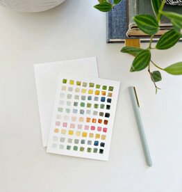 emily lex studio Paint Swatch Notecards