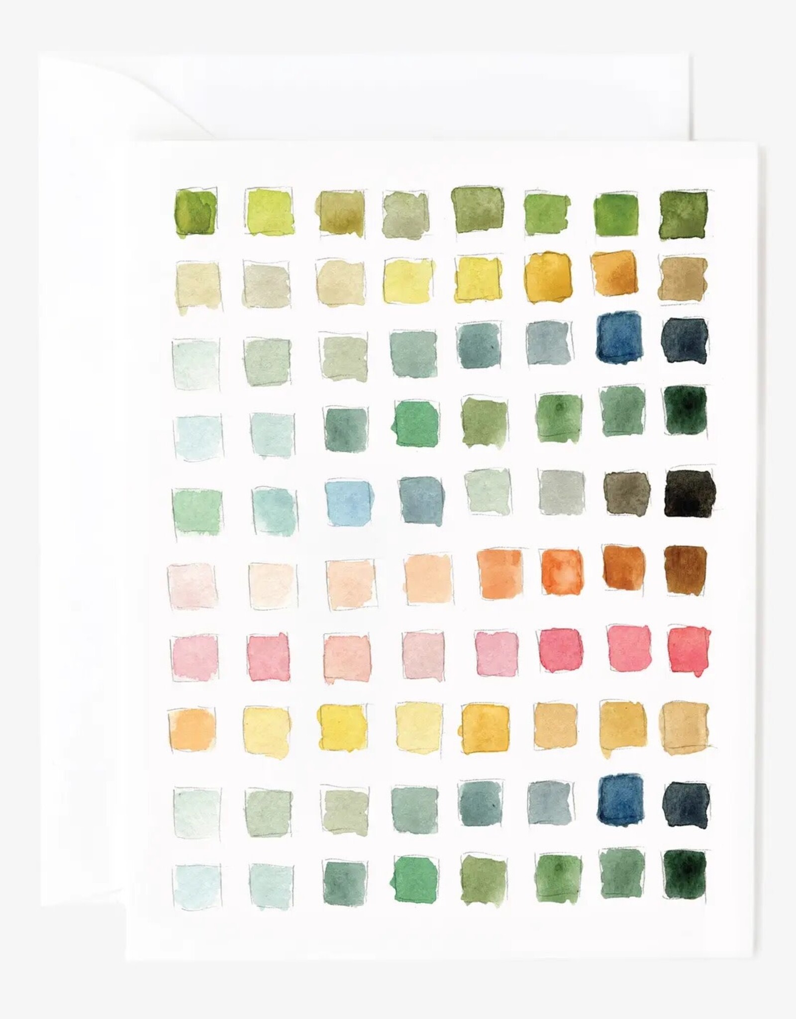 emily lex studio Paint Swatch Notecards