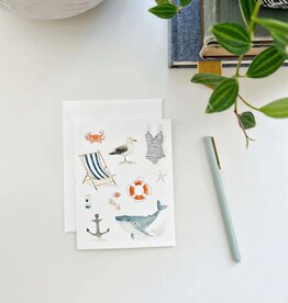 emily lex studio Seaside Notecards