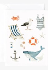 emily lex studio Seaside Notecards