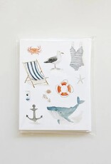 emily lex studio Seaside Notecards