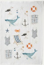 emily lex studio Seaside Tea Towel