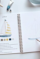 emily lex studio Seaside Watercolor Workbook