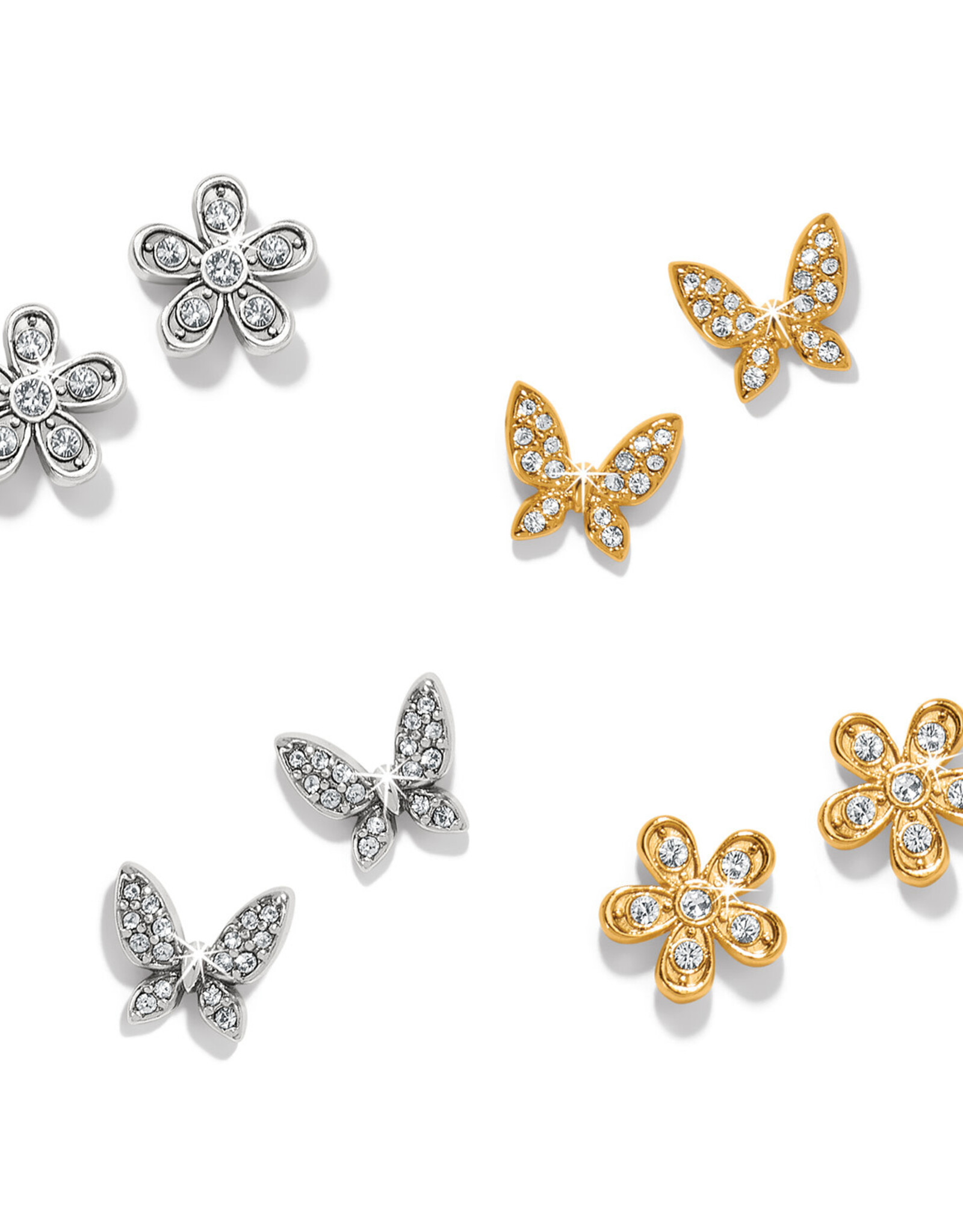 Brighton Enchanting Flower Post Earrings