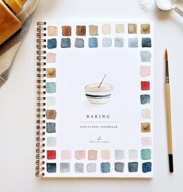 emily lex studio Baking watercolor workbook