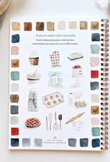 emily lex studio Baking watercolor workbook