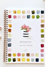 emily lex studio Bouquets watercolor workbook