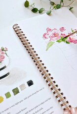 emily lex studio Bouquets watercolor workbook