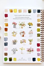 emily lex studio Bouquets watercolor workbook