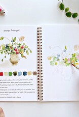 emily lex studio Bouquets watercolor workbook