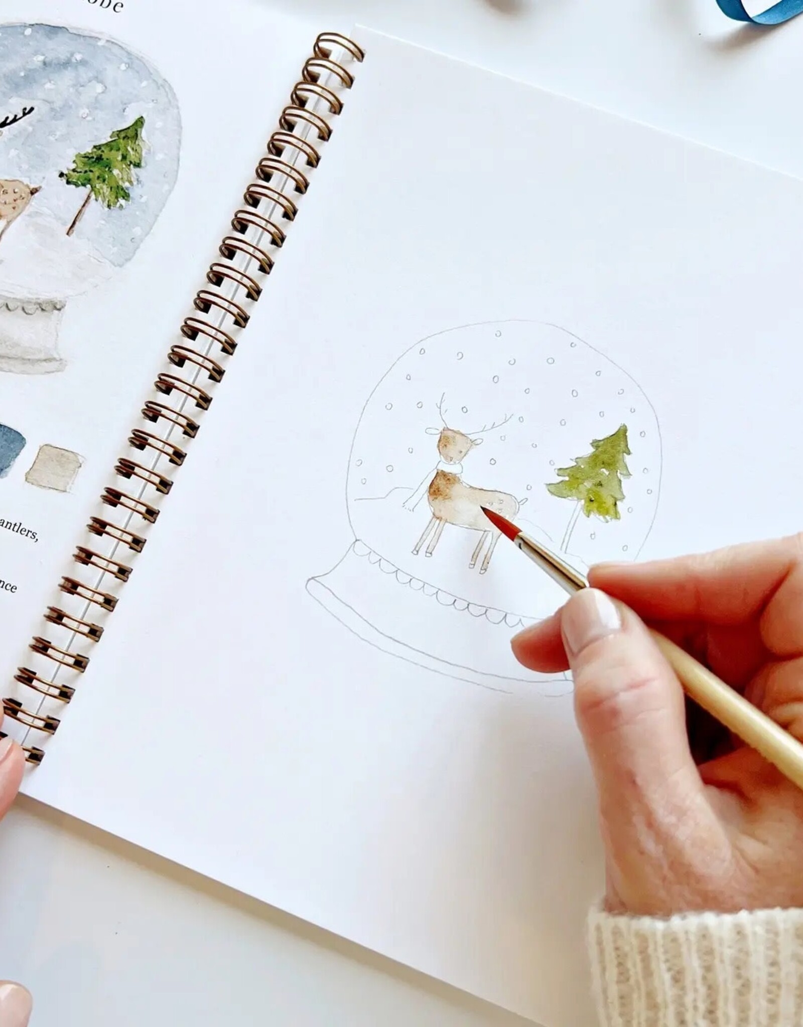 emily lex studio winter watercolor workbook