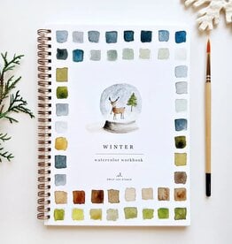 emily lex studio winter watercolor workbook