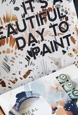 Crate & Paper Red Poppies Paint-By-Numbers Kit