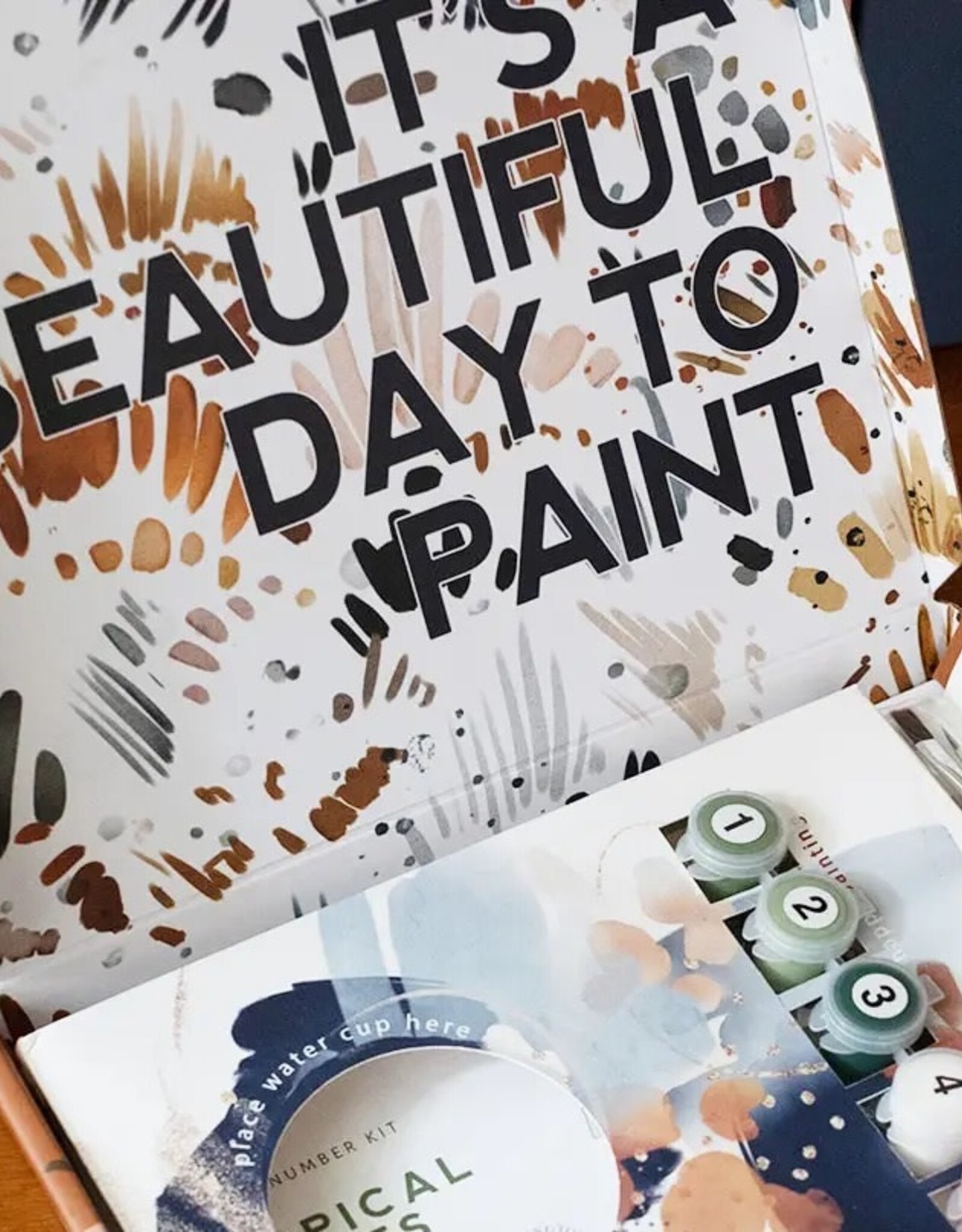 Crate & Paper Red Poppies Paint-By-Numbers Kit