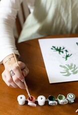 Crate & Paper Red Poppies Paint-By-Numbers Kit