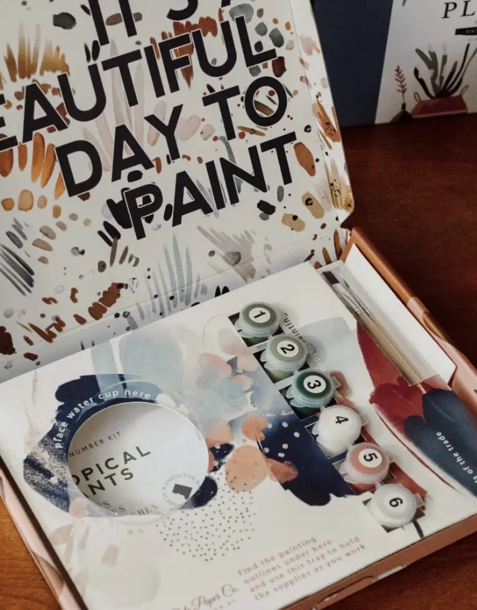 Crate & Paper Sailboats At Sea Paint-By-Numbers Kit