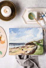 Crate & Paper Seashore Path Painting Kit, Impressionist Painting Kit