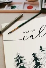 Crate & Paper Snowy Woods Paint-By-Numbers Kit