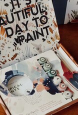 Crate & Paper Snowy Woods Paint-By-Numbers Kit