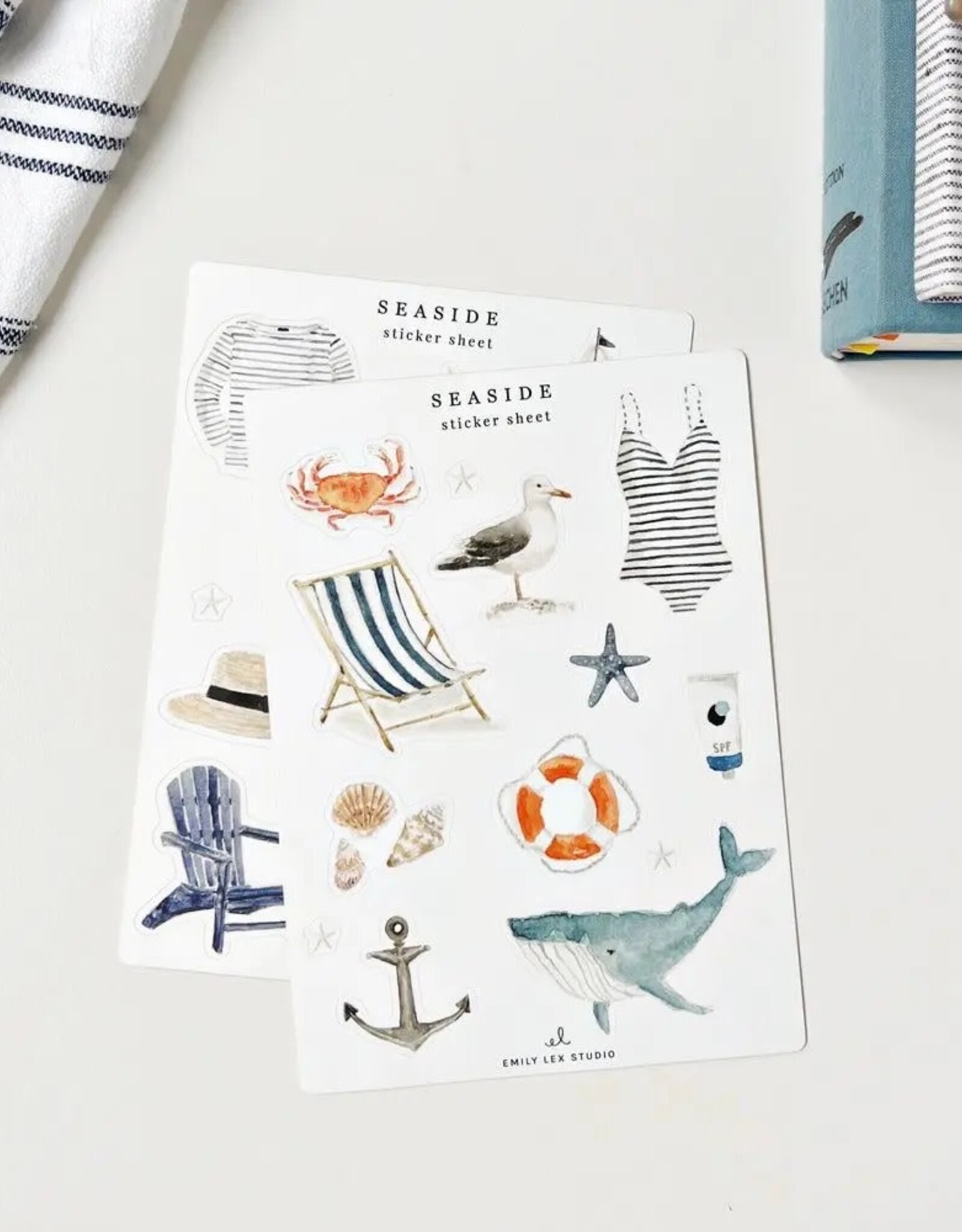 emily lex studio Sticker Sheets