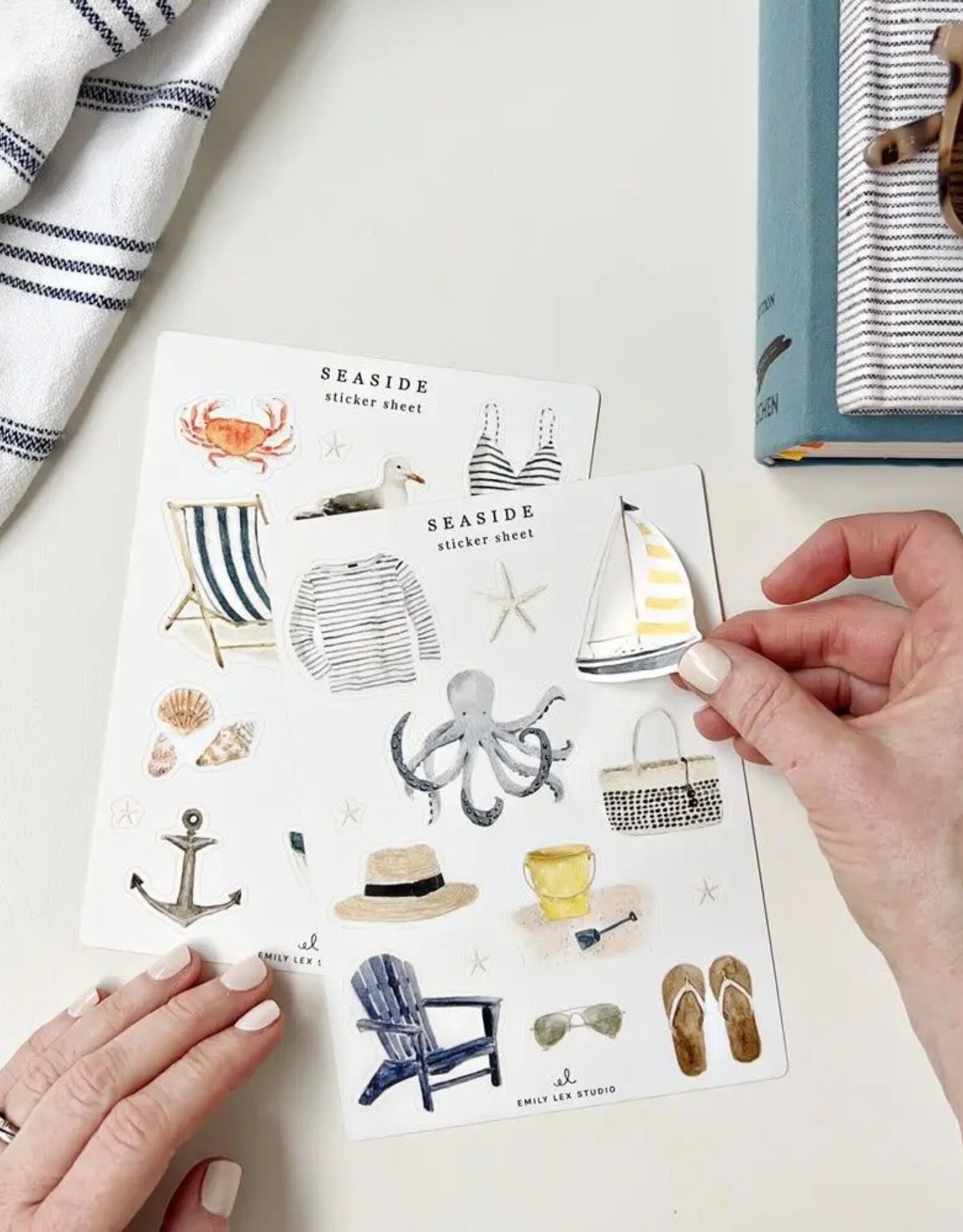 emily lex studio Sticker Sheets