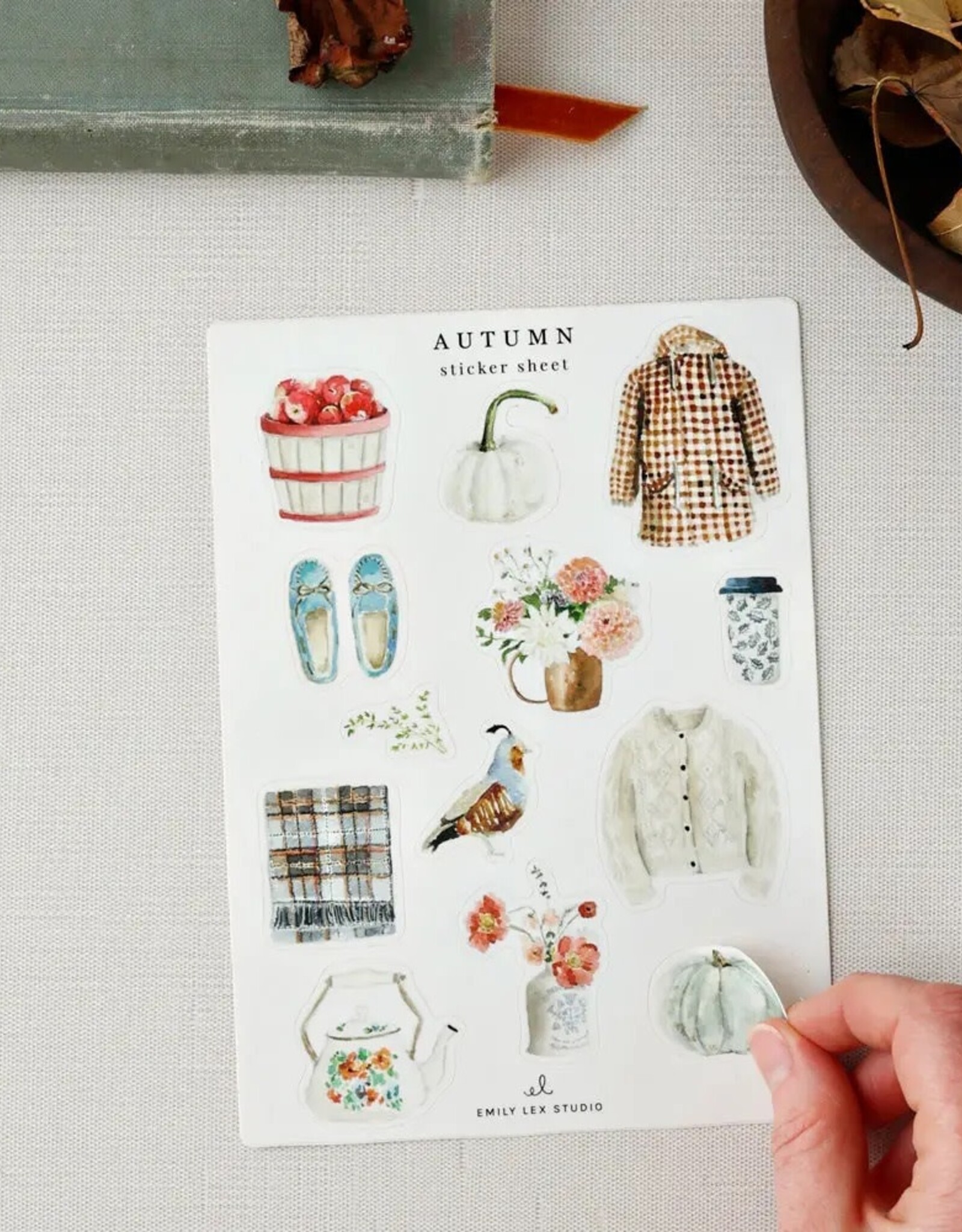 emily lex studio Sticker Sheets