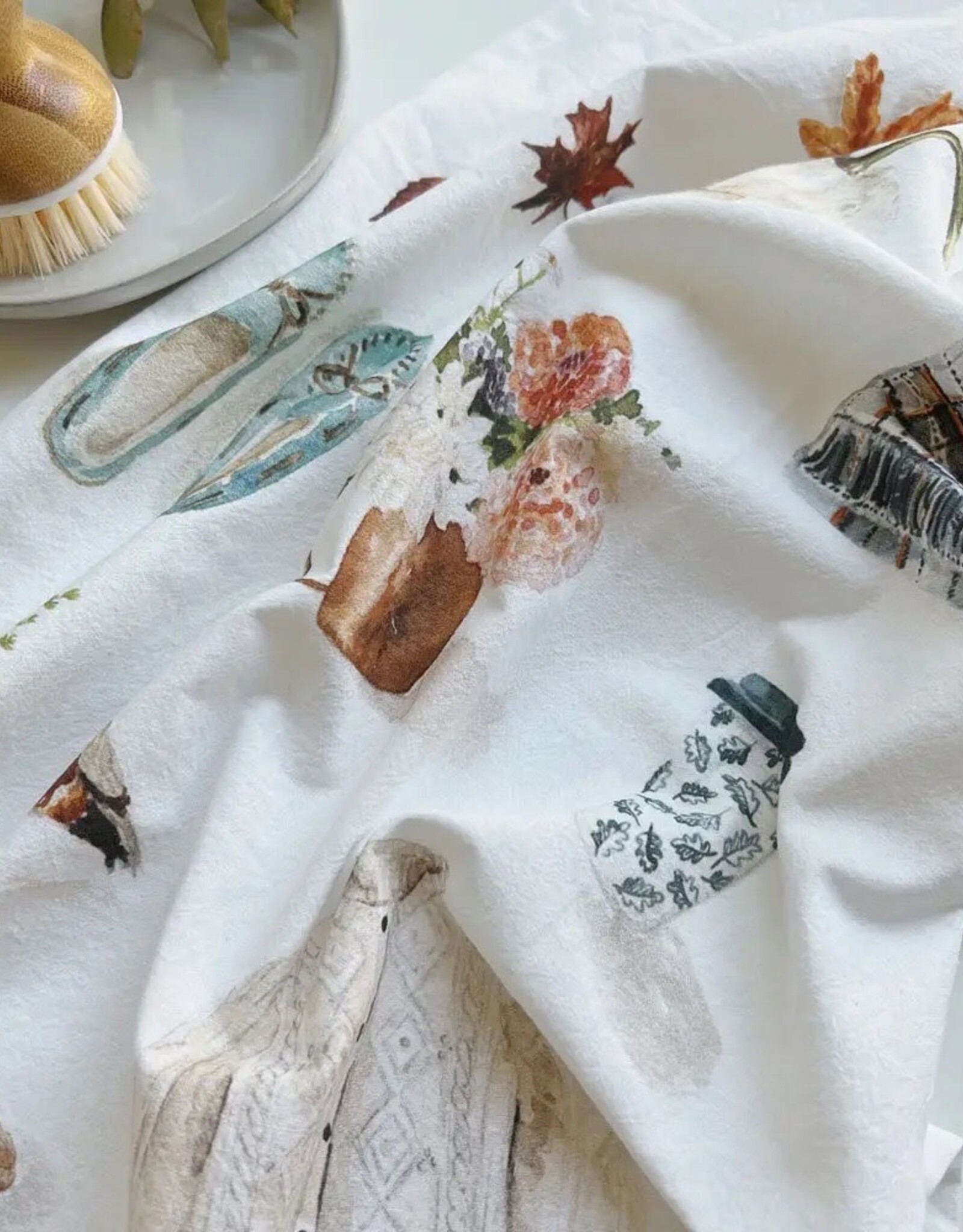 emily lex studio Holiday Tea Towels by Emily lex