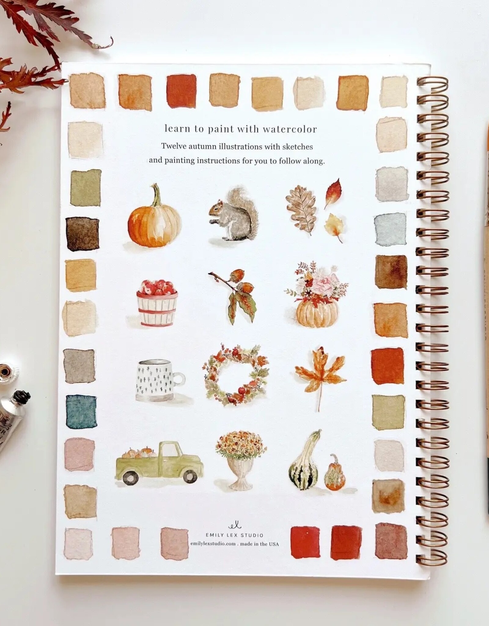 emily lex studio Watercolor Workbook by Emily Lex
