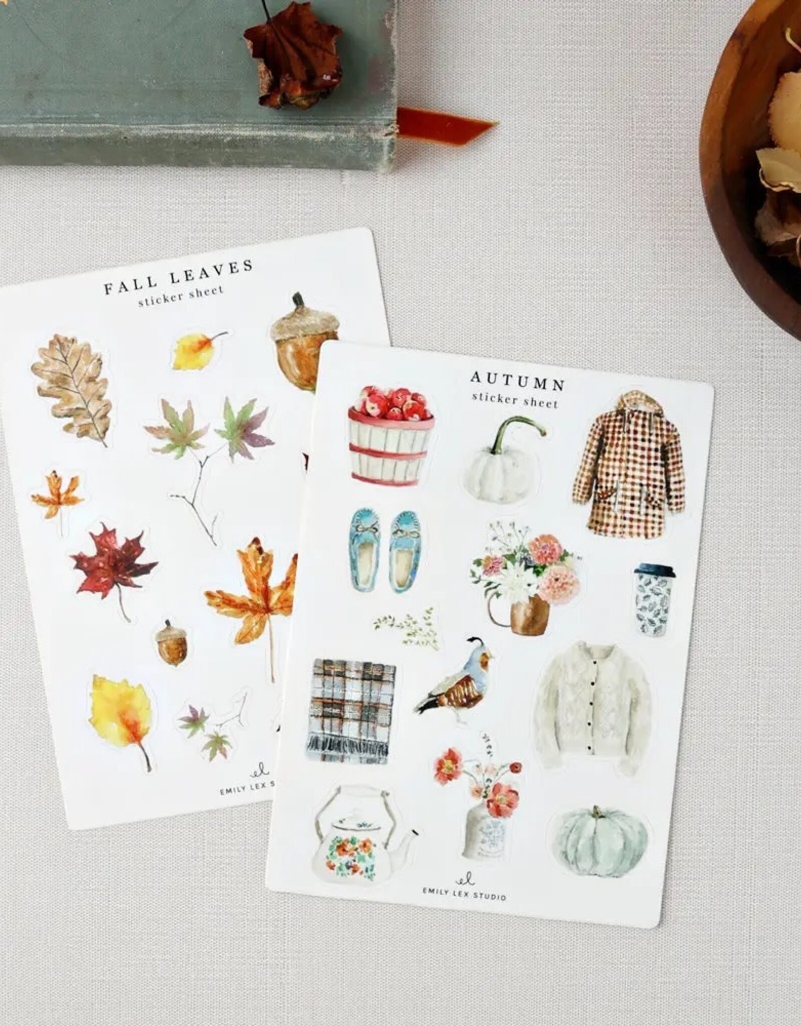 emily lex studio Sticker Sheets