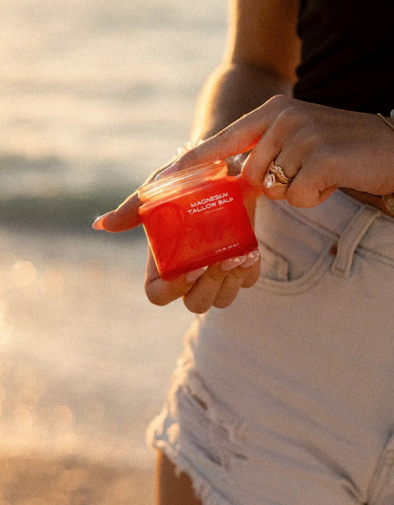 Darlin's Skincare Magnesium Lavender Tallow Cream 4oz - Sleep, Sore Muscles