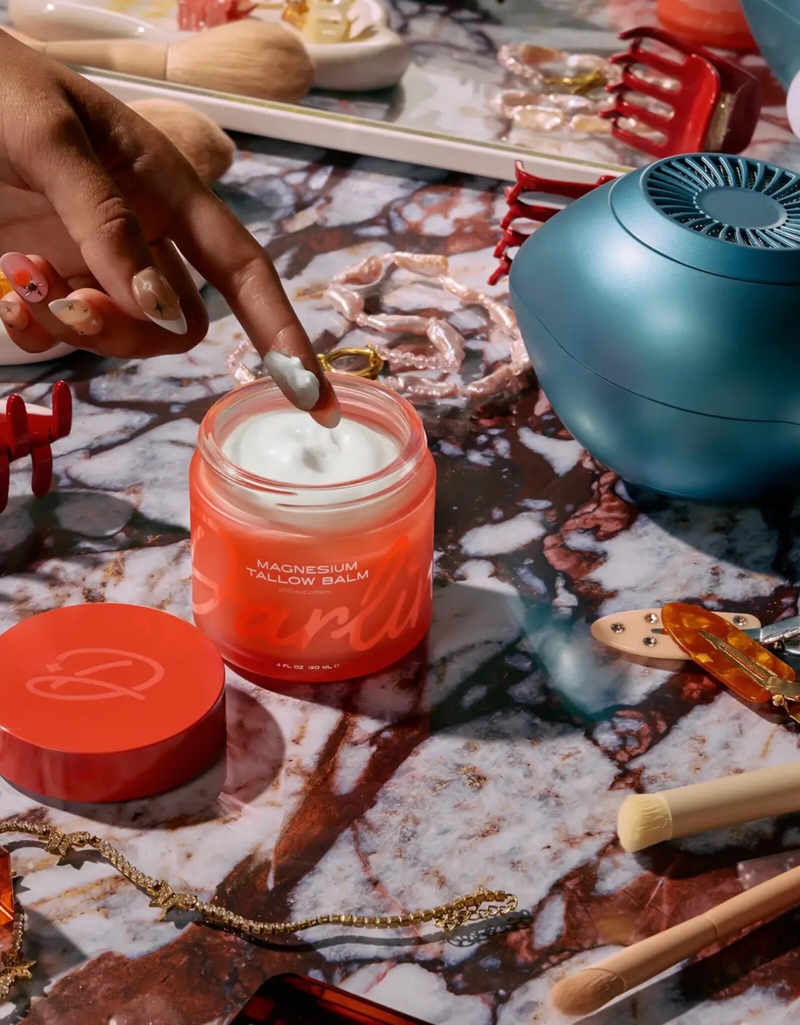 Darlin's Skincare Magnesium Lavender Tallow Cream 4oz - Sleep, Sore Muscles