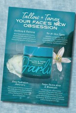 Darlin's Skincare Tallow Face Balm | Natural Blue Tansy Skincare Moisturizer