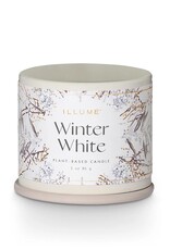 Illume Winter White Demi Vanity Tin Candle