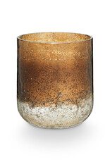 Illume Woodfire Small Radiant Glass Candle