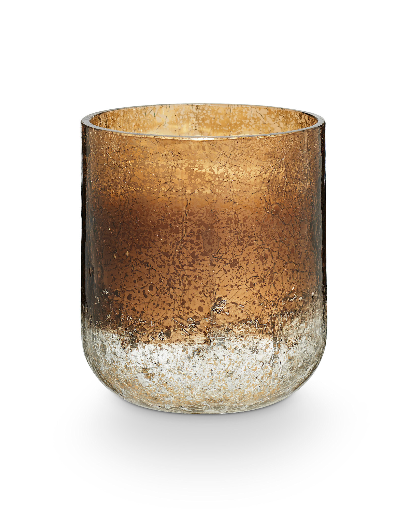 Illume Woodfire Small Radiant Glass Candle