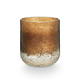 Illume Woodfire Small Radiant Glass Candle