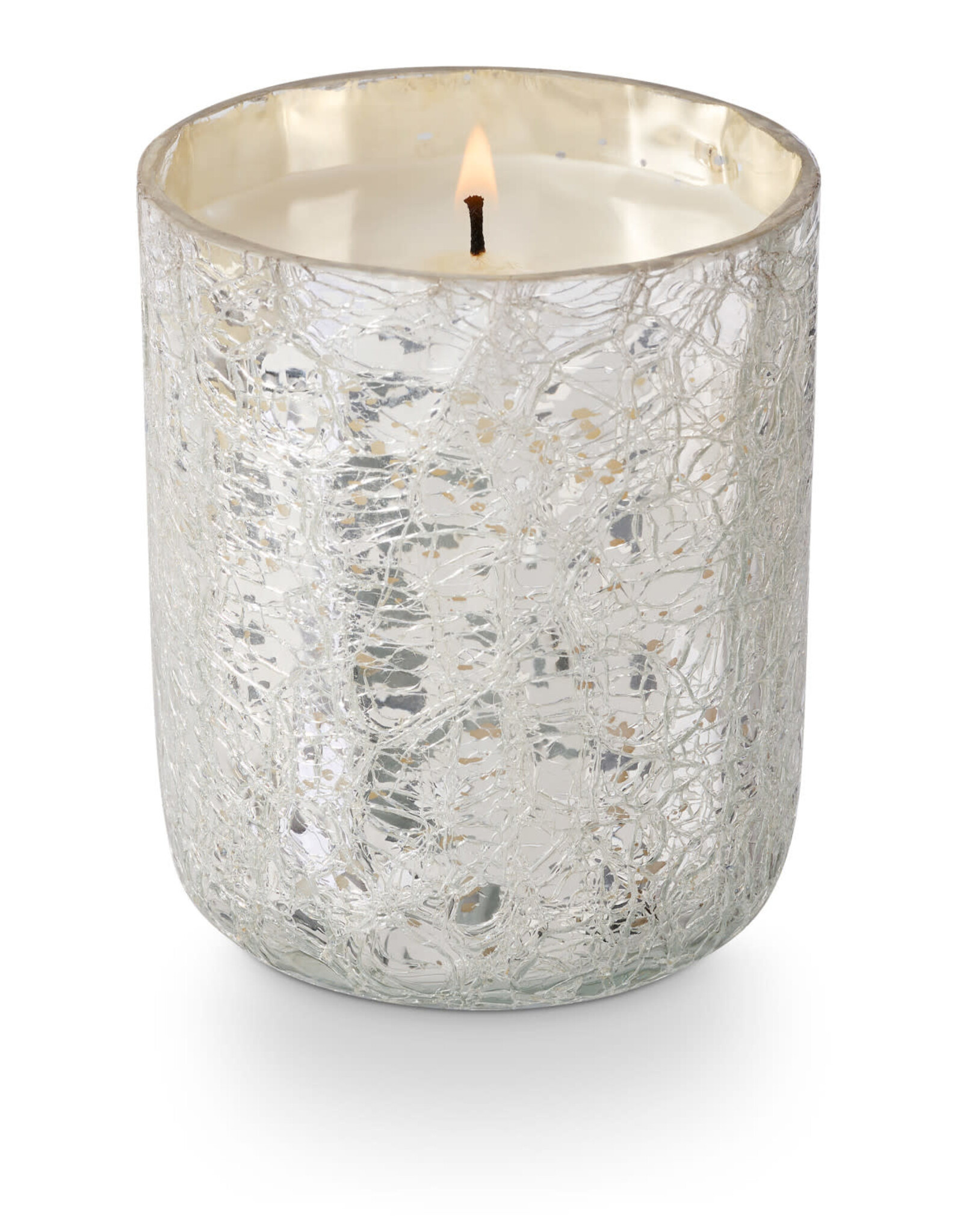 Illume Balsam & Cedar Crackle Small Glass Candle