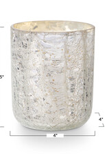 Illume Balsam & Cedar Crackle Small Glass Candle