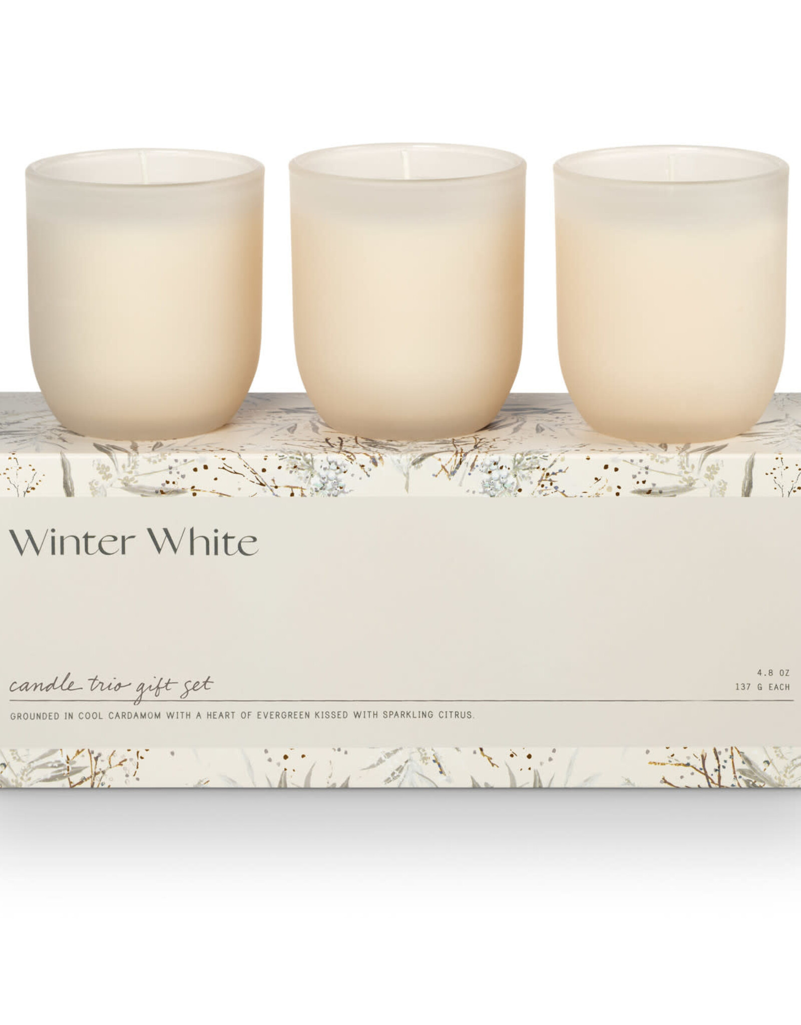 Illume Winter White Trio Gift Set