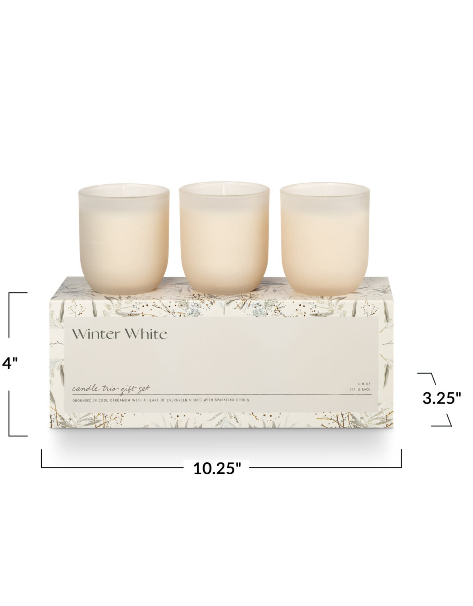 Illume Winter White Trio Gift Set