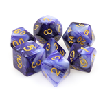 Goblin Dice Raw Amethyst Dice Set