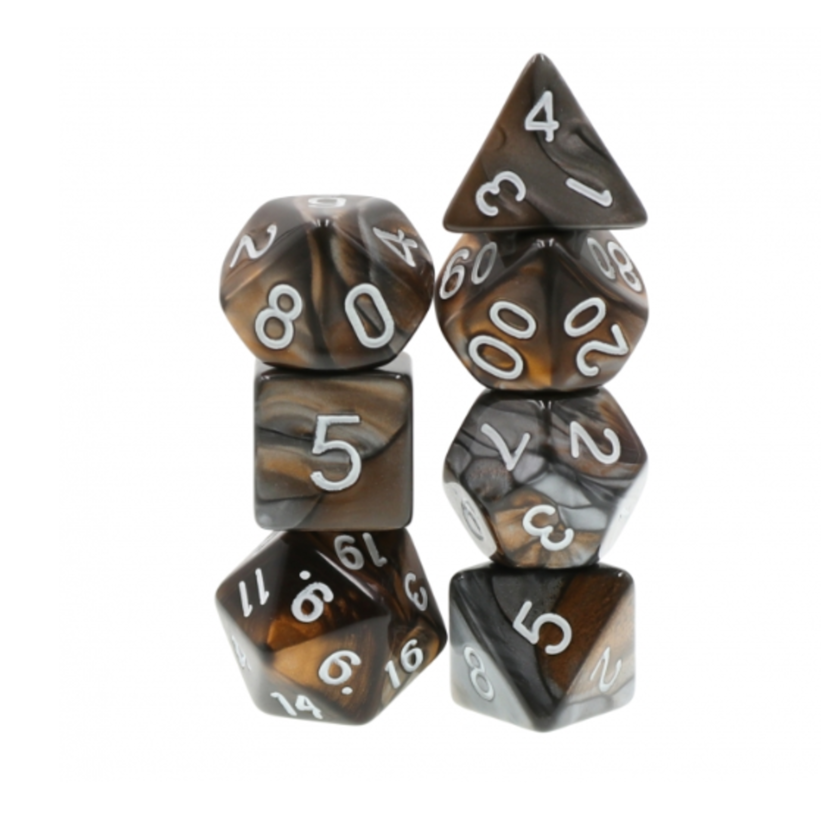 Goblin Dice Gold and Silver Dice Set